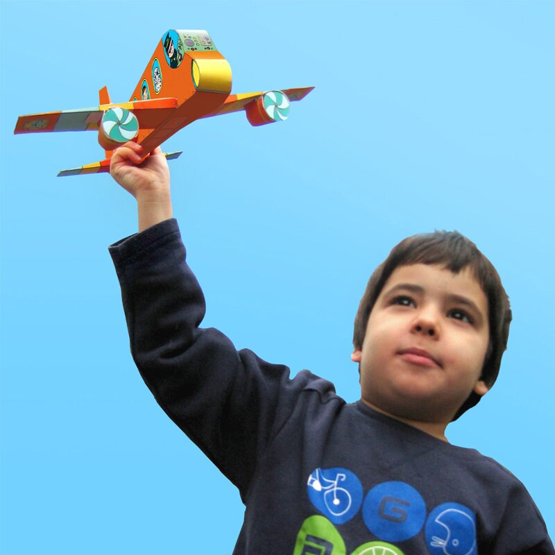 Airplane Activity Book for Kids 4-8 Digital Download / 