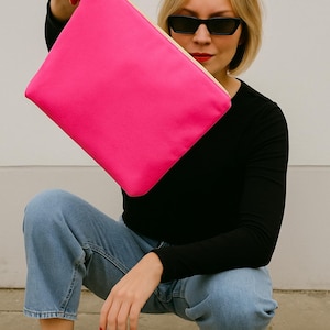 Pinke, Kosmetiktasche, Midi, Maxi, Kosmetik, Make up, Tasche, Leomuster