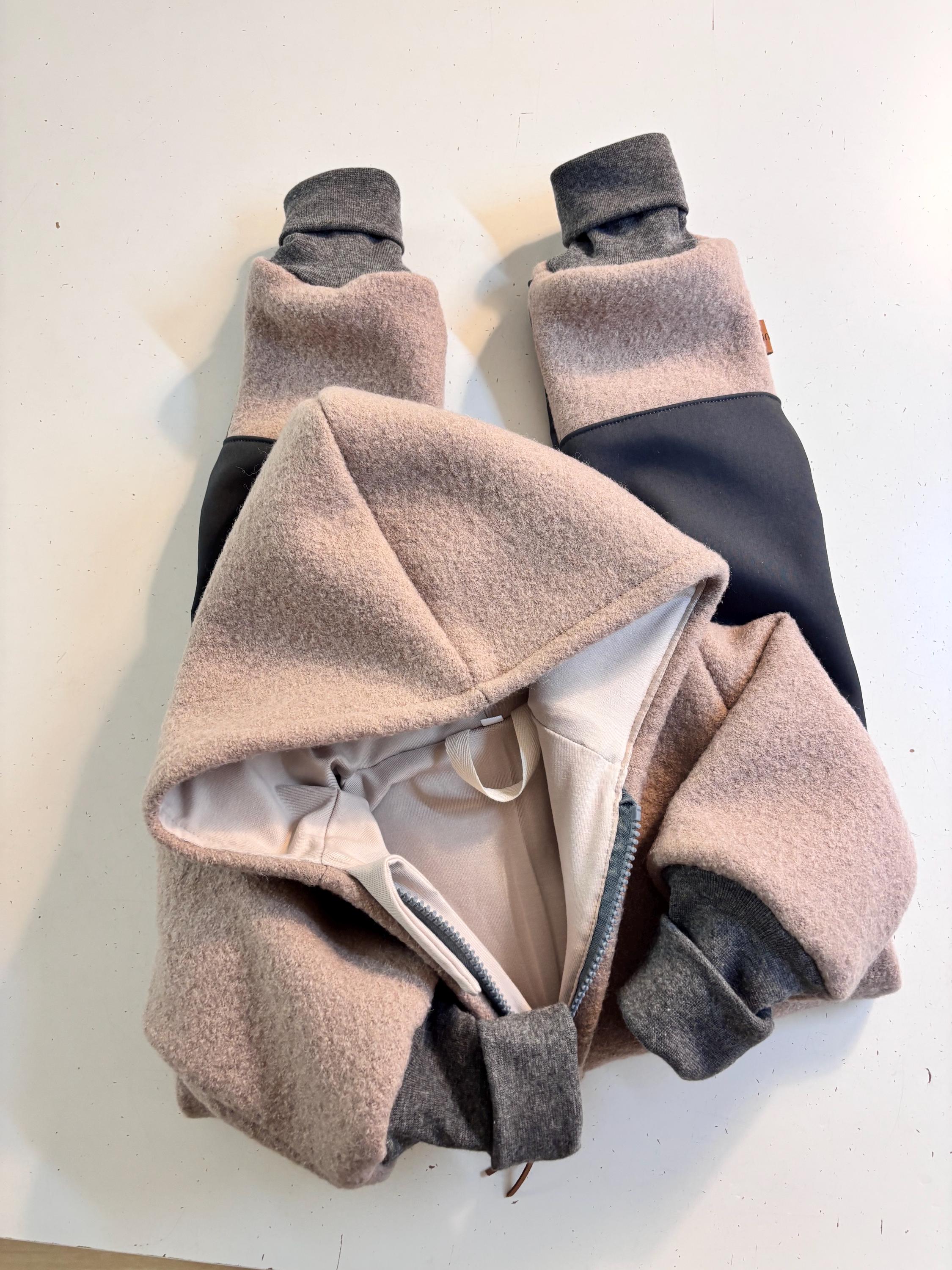 Tuta Intera Con Cappuccio Per Bambini Unisex – Da 7 A 13 Anni, Maniche Lunghe, Zip Frontale, Per Dormire E Relax