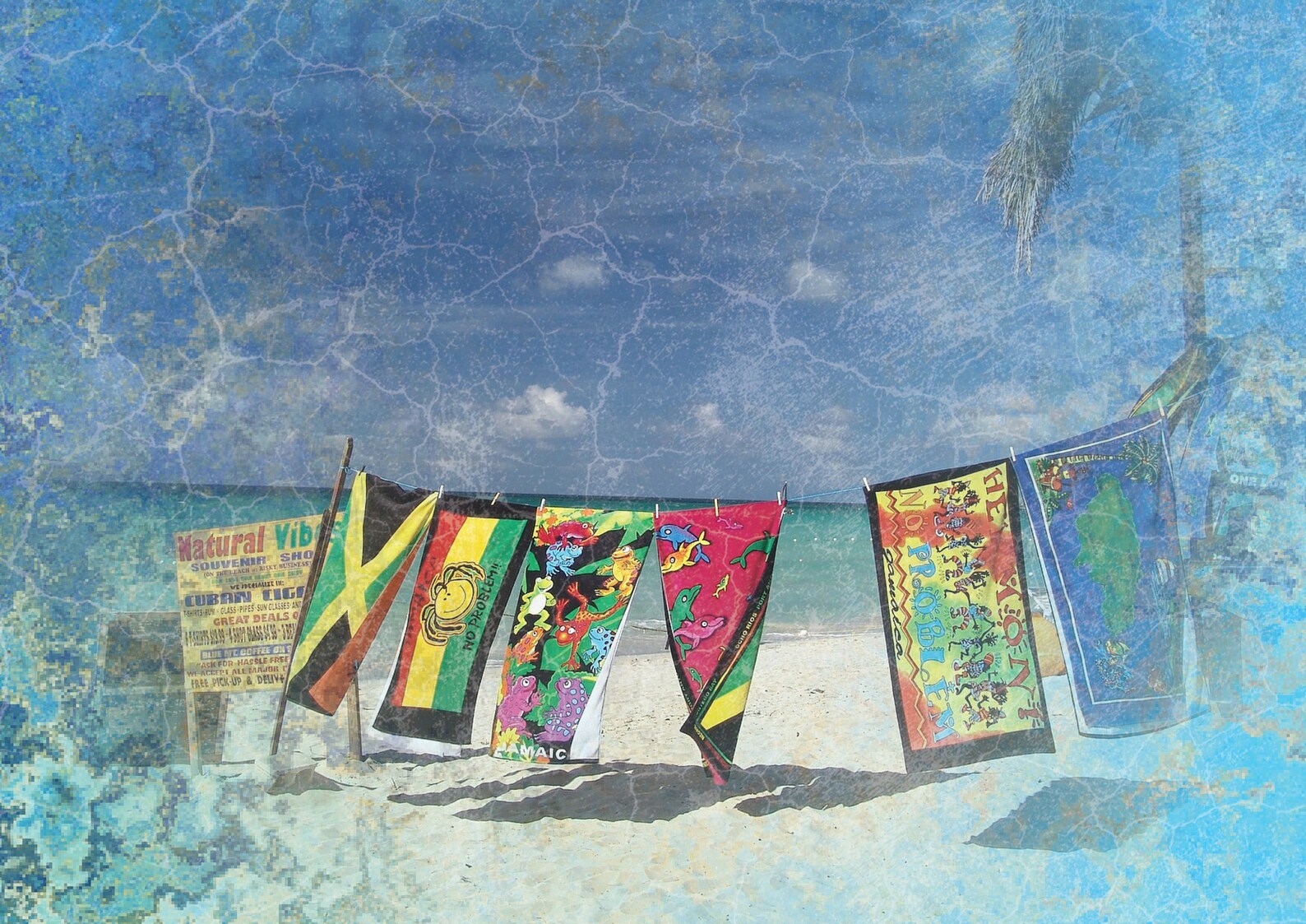 12 Jamaica themed digital papers Scrapbooking journal Paper Etsy