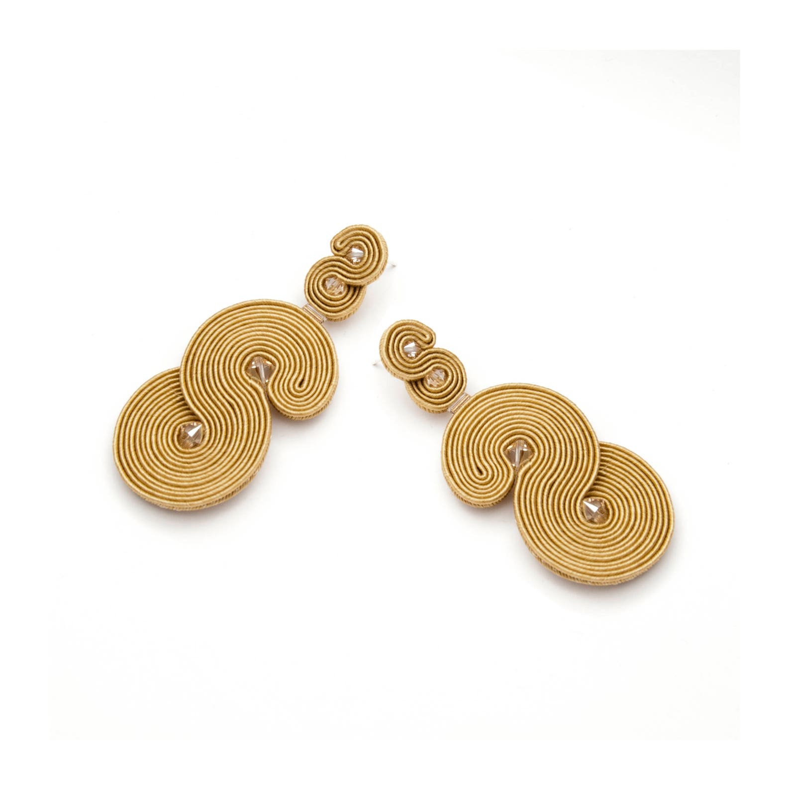 Modern Statement Earrings Extra Large Jewelry. Gold Fashion Etsy