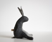 ForestMisha Natural Felt Toy Bunny - Stuffed Animal Rabbit - Artist Teddy Bear - Stuffed Rabbit Soft Toy