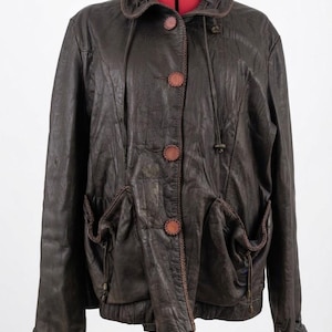 80s 90s GIANFRANCO FERRE レザージャケット Gianfranco Ferre Leather Jacket - Etsy