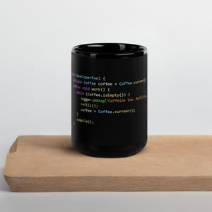 Mok met oneindige lus voor programmeurs, koffiemok voor programmeurs, cadeau voor software-engineers (325 ml x 440 ml)