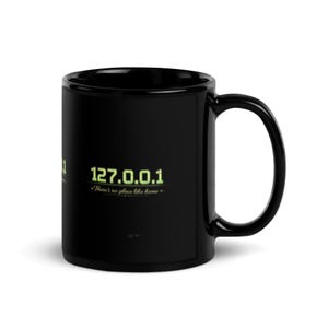Tazza da programmatore, tazza da caffè Localhost 127.0.0.1, regalo per amministratore di rete IT