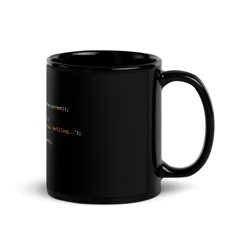 The Infinite Loop Programmer Coffee Mug, Funny Coding Tech Ceramic Cup, Software Engineer Gift, 11oz 15oz