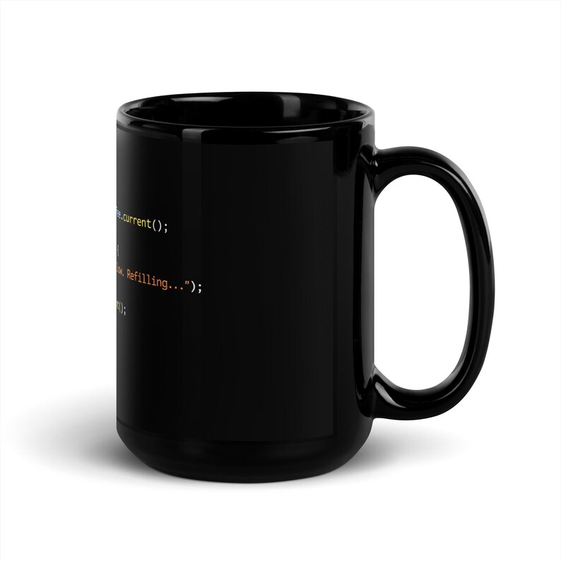 The Infinite Loop Programmer Coffee Mug, Funny Coding Tech Ceramic Cup, Software Engineer Gift, 11oz 15oz