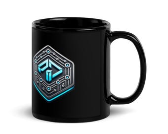 Offizieller Becher der Pegumax Academy, Keramik-Kaffeebecher für Studenten der Cybersicherheit, Becher mit dem Wappen der Technischen Universität