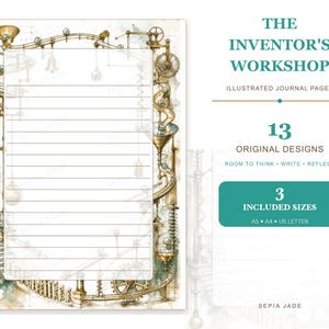 Pages de journal numérique pour Goodnotes (PDF) — 13 modèles | L'Atelier de l'Inventeur image 1