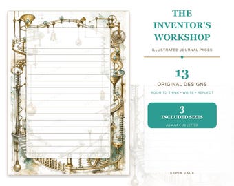 Digitale Tagebuchseiten für Goodnotes (PDF) – 13 Designs | Die Erfinderwerkstatt