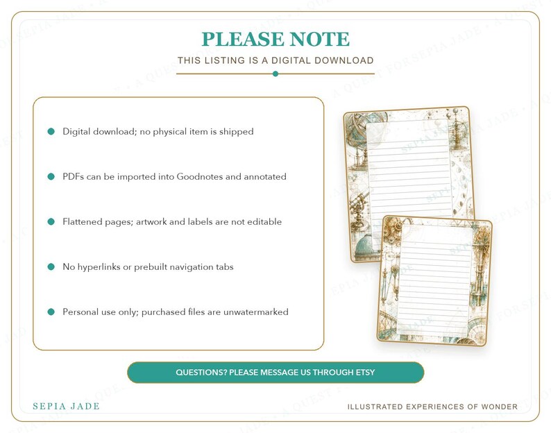 Pages de journal numérique pour Goodnotes (PDF) — 13 modèles | L'Atelier de l'Inventeur image 8
