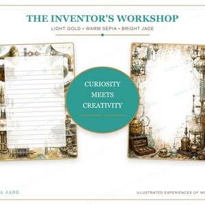 Digital planerare för Goodnotes, Journal & Background Suite — 13 designer | Uppfinnarens verkstad bild 7