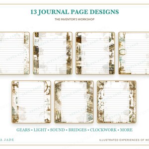 Pages de journal numérique pour Goodnotes (PDF) — 13 modèles | L'Atelier de l'Inventeur image 4