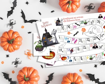 Caccia al tesoro e Gioco dell'oca Halloween