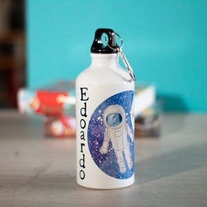 Borraccia acqua personalizzata Space Man immagine 1