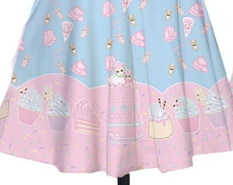 Fairy Kei Dress Cupcake Dress Pastel Dress Kawaii Pastel Dress sweets dress Frosting Dress Icing Dress Cake Dress **MTO, Month**