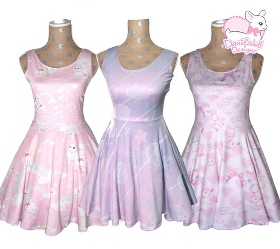 pastel mermaid dress