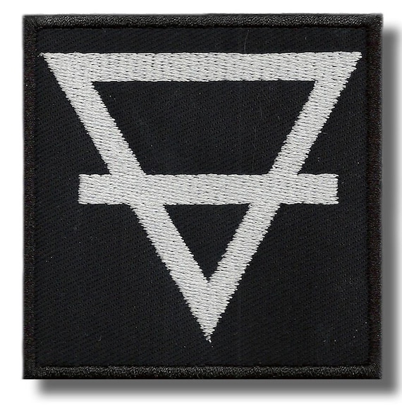 BUY ANY 3 GET 4 Alchemical symbol embroidered patch 3,2 X 3,2 INCH