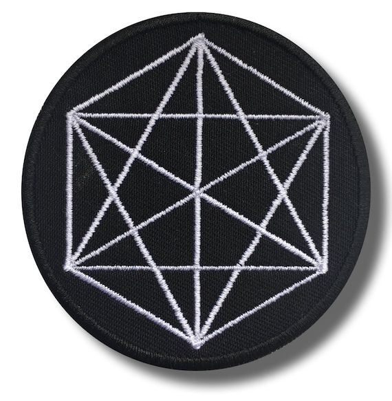Metatron variation 4 3,2 X 3,2 INCH embroidered patch BUY ANY 3 GET 4