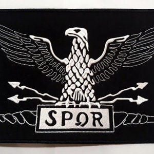 Roman Legion Eagle - embroidered back patch, BUY3 GET4, 8 X 10,4 INCH