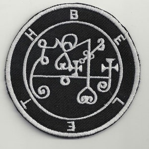 Sigil of Beleth  - embroidered patch, 3,2 X 3,2 INCH