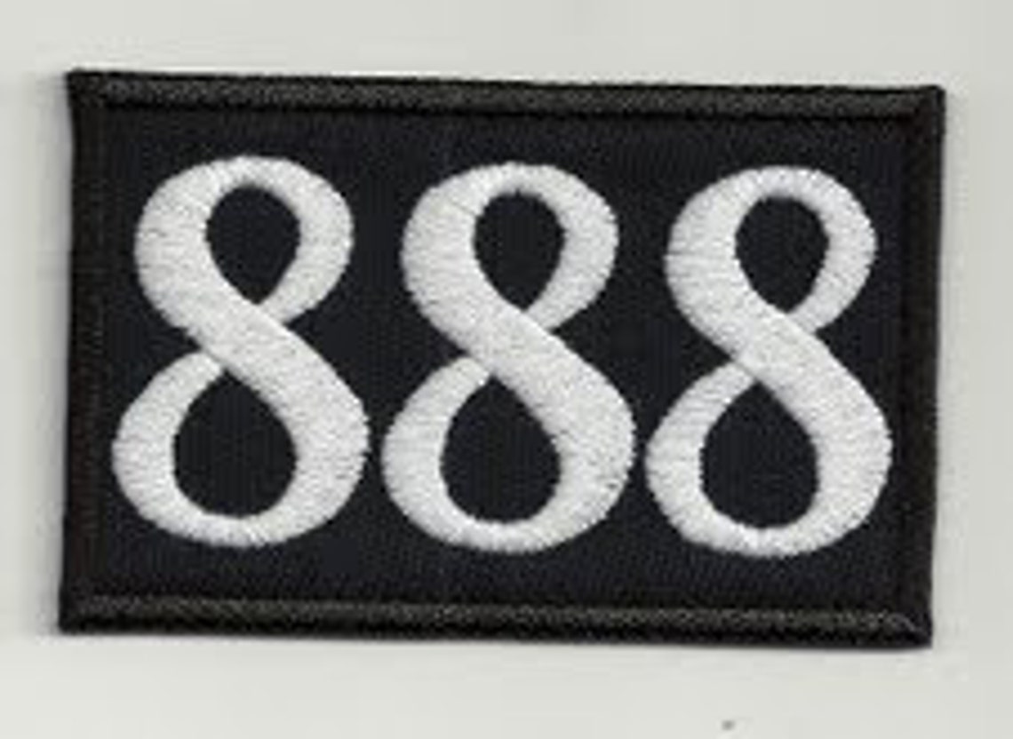 Number 888 Eternity Embroidered Patch BUY3 GET4 2 X - Etsy