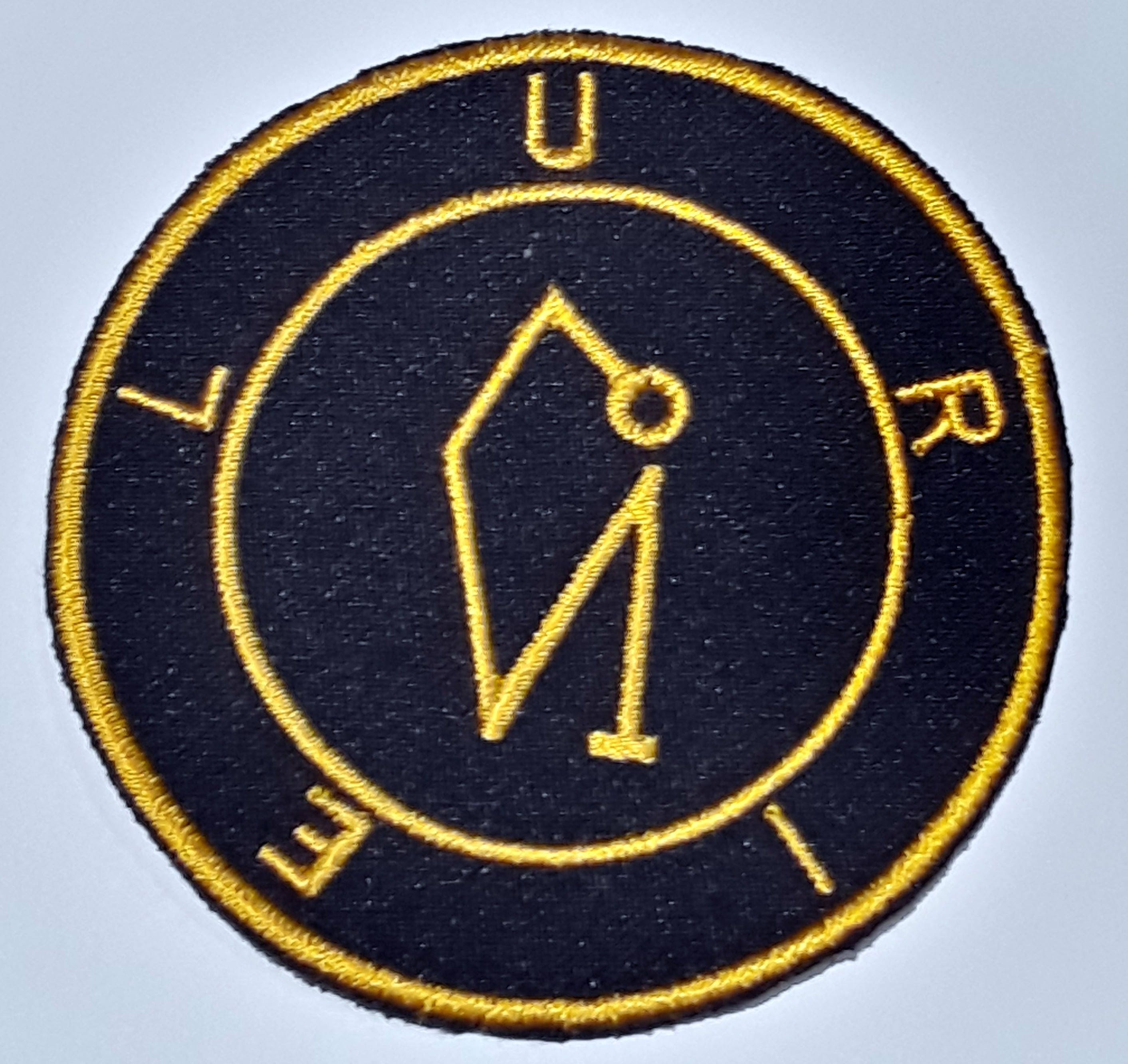 Sigil of Archangel Uriel - Embroidered Patch, 3,2 X 3,2 INCH Sigil of Archangel Uriel - Embroidered Patch, 3,2 X 3,2 INCH