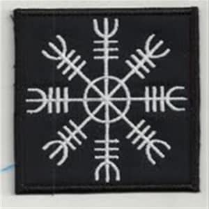 Helmowave - embroidered patch, BUY3 GET4, 3,2 X 3,2 INCH