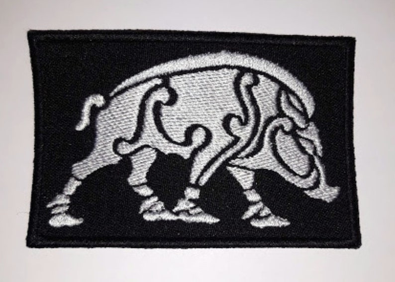 Celtic Boar Embroidered Patch BUY3 GET4 24 X 36 INCH - Etsy