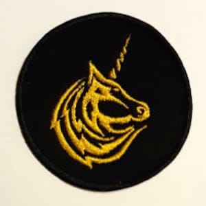 Capricorn - embroidered patch, 3,2 X 3,2 INCH