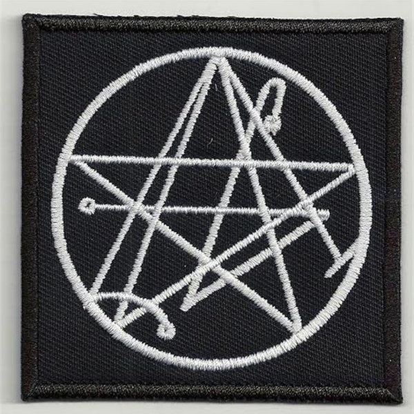 NECRONOMICON - Embroidered patch,  BUY3 GET4, 3,2 X 3,2 Inch