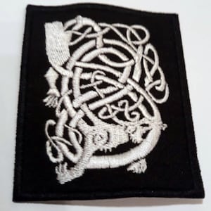 Celtic knot 12  - embroidered patch, BUY3 GET4, 3,2 X 2,4 INCH
