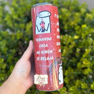 Tomando Coca Flork Funny Drinking Coca Meme 20oz Tumblers | Gifts for ...
