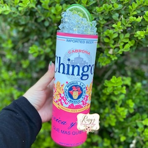 Cabrona Chingona Toxica y Chula 20oz Tumbler with Ice lid Topper | 20oz Ice lid Topper Tumblers | Cabrona Tumbler | Toxica Gifts | Gifts