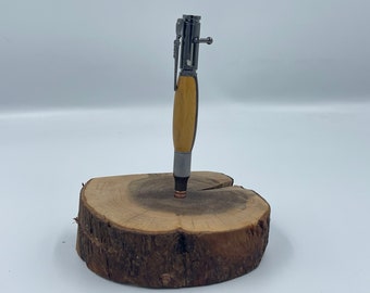bolt action wood pen