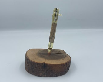 bolt action ebony pen