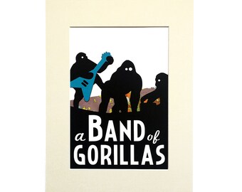 Band of Gorillas Papercut