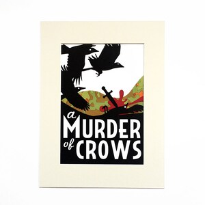 Omicidio di corvi Papercut