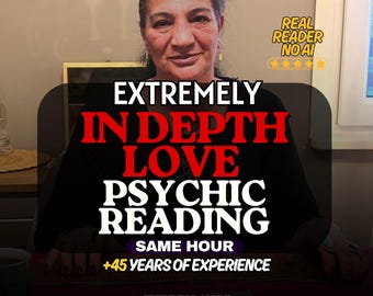 Same Hour In-Depth Love Reading, Honest Love Tarot Reading, Psychic Relationship Reading, Accurate Love Guidance