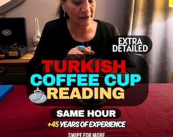 Authentic Turkish Coffee Reading | Same Hour Fortune Telling | Tasseography Psychic Insight | Love Career Future