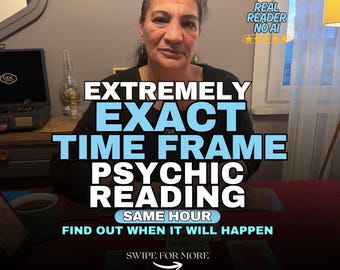 SAME HOUR | Extra Detailed Exact Time Frame Reading, Future Prediction, How Soon How Long, Timing Predictions, When Will It Happen