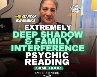Deep Shadow Reading & Family Constellation: Ancestral Healing, Karma Reading, Psychic Advice and Spiritual Cleanse for Relationship Help