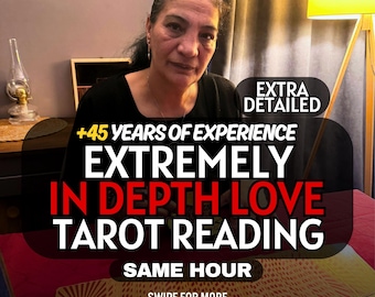 Extremely Detailed Love Reading | In Depth Love Relationship Insight | Honest Psychic Guidance | Fast Delivery
