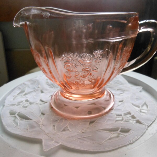 Pink Depression Glass Etsy