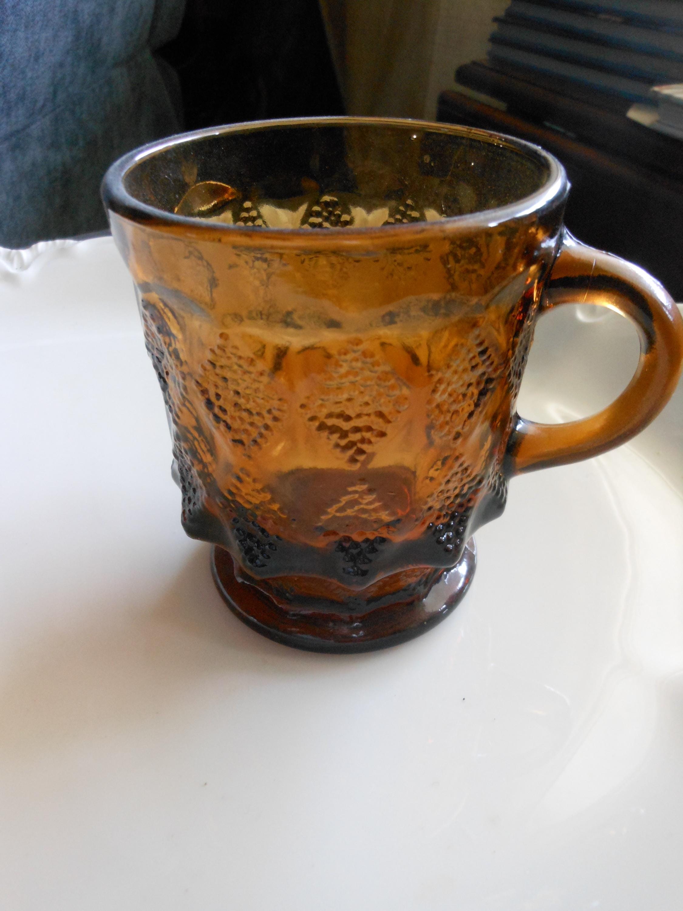 Amber Fire King Mug - Etsy