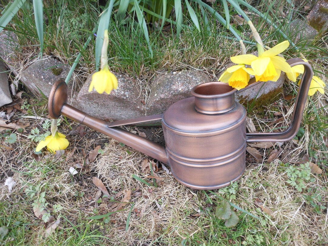 Smith & Hawken Bronze Copper Watering Can Etsy