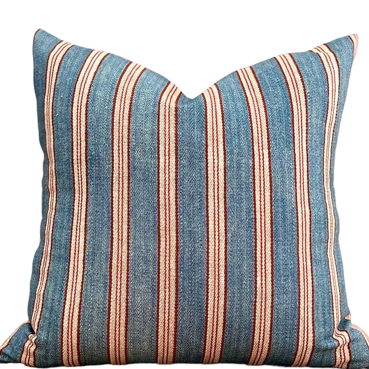 Robert Kime, Tynemouth Ticking Blue - Etsy