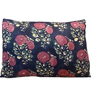 Soane pillow cover, Coquelicots – Original Linen