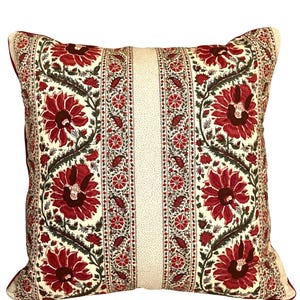 Pierre Frey Braquenie Mauresque pillow cover in Multicolore B1777001 pillow cover