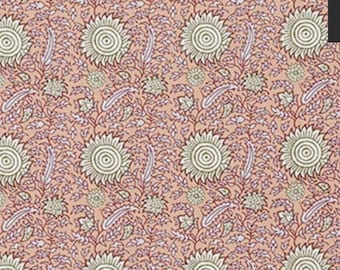 PÉTALE Pierre frey floral motif pink pillow cover , Braquenié - Comptoir d&#39;Orient